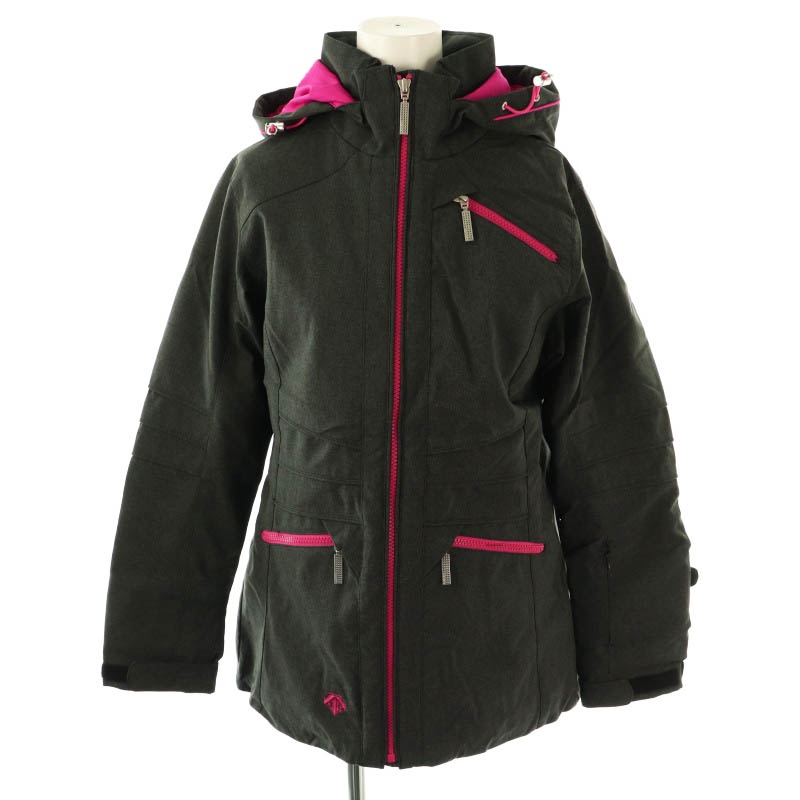 デサント DESCENTE セットアップ ジャケット 中綿 パンツ S グレー