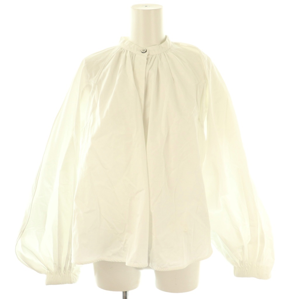 ジルサンダー JIL SANDER 23AW SHIRT 45 スモックブラウス シャツ 前 