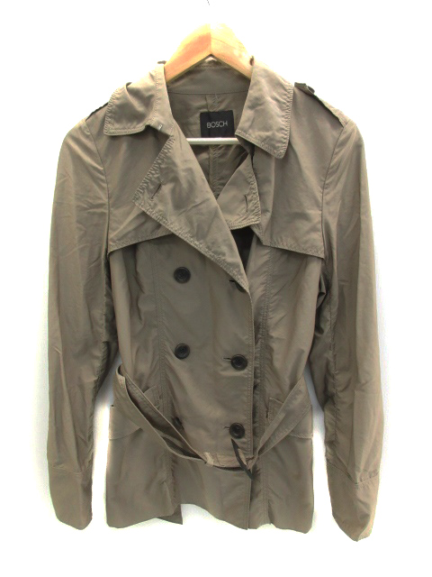ボッシュ Bosch コート トレンチ スブリング ショート丈 ナイロン 40 ベージュ Ns レディース 171 ベクトルパーク