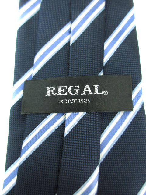 9005◆リーガル REGAL ストライプ柄 シルクネクタイ 2025年最新REGAL メンズ ネクタイの人気アイテム - メルカリ