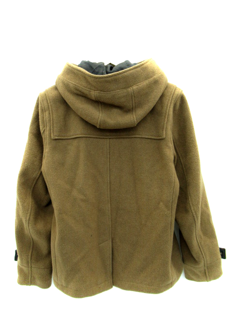 ハレ Hare コート ダッフル ショート丈 フード ダブルジップ ウール M