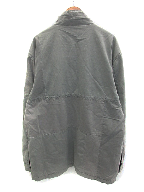 ステューシー STUSSY ジャケット ワーク ミリタリー ミドル丈 スタンド 