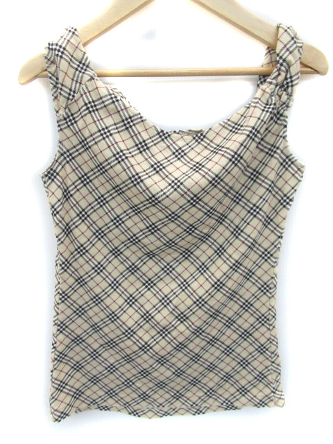 バーバリーブルーレーベル BURBERRY BLUE LABEL カットソー タンク 