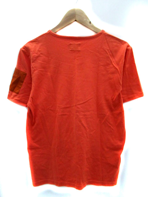 カルバンクラインシーケー Calvin Klein C K Tシャツ カットソー ラウンドネック 半袖 無地 M オレンジ Ho12 メンズ 171 ベクトルパーク