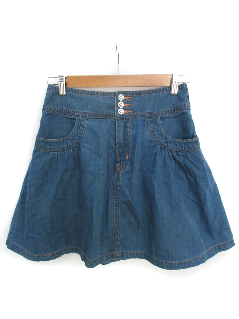 トミーヒルフィガー TOMMY HILFIGER スカート ダンガリー デニム  