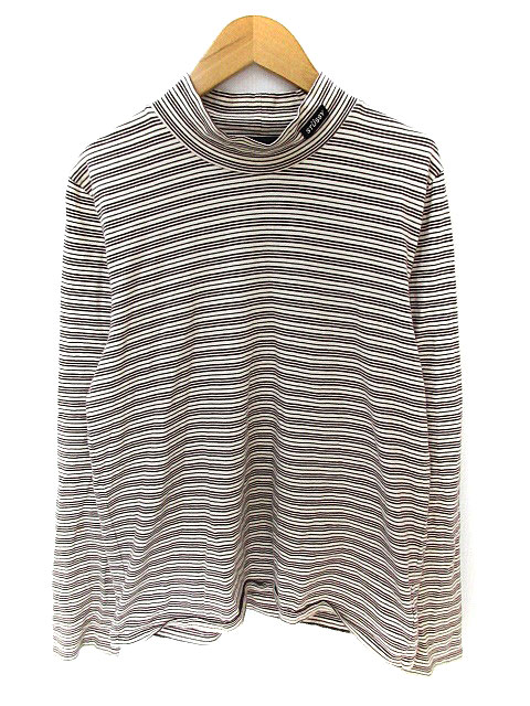 STÜSSY ボーダー 長袖カットソー　ステューシー　ロンT STUSSY(ステューシー) ⁄ 21ss⁄ボーダーハイネックロングスリーブ