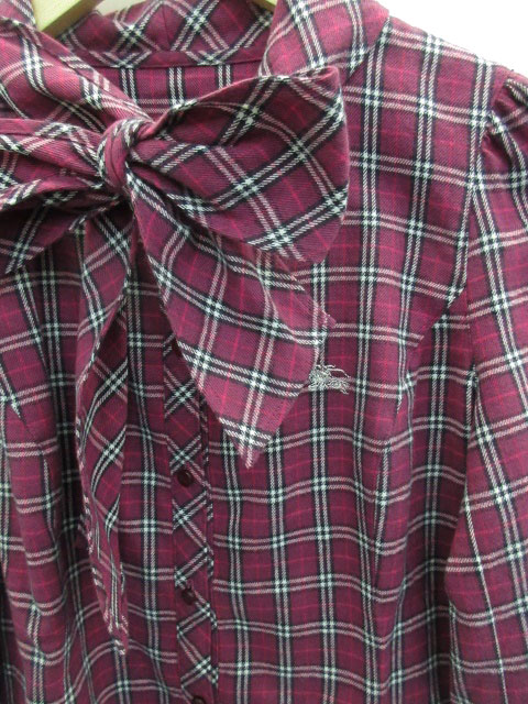 バーバリーブルーレーベル BURBERRY BLUE LABEL シャツ ブラウス 長袖 