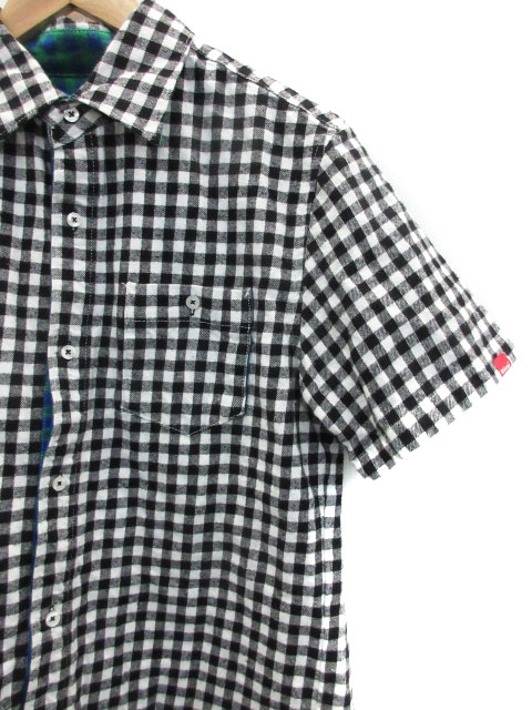 ステューシー STUSSY シャツ カジュアル 半袖 ギンガムチェック