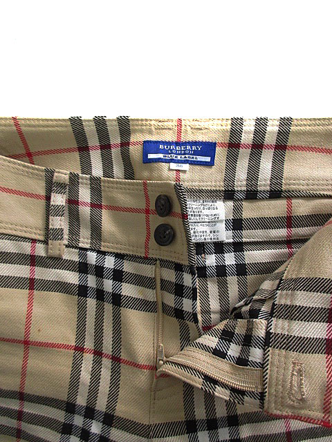 美品！ BURBERRY バーバリー ノバチェック ショートパンツ カーゴ 85