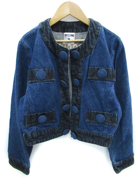 モスキーノ Moschino ジャケット Gジャン ジージャン デニム ノー
