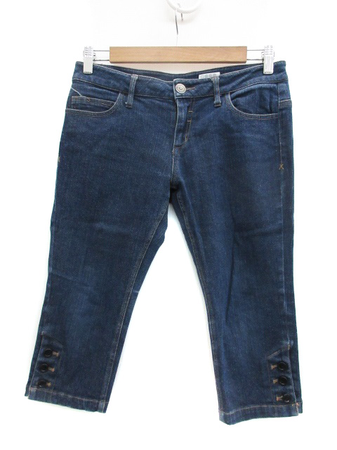 タケオキクチ Takeo Kikuchi パンツ デニム ジーンズ クロップド ハーフ丈 1 ブルー 青 Ym25 レディース 171 ベクトルパーク タケオキクチ Takeo Kikuchi パンツ デニム ジーンズ クロップド ハーフ丈 1 ブルー 青 Ym25 レディース 171 ベクトルパーク