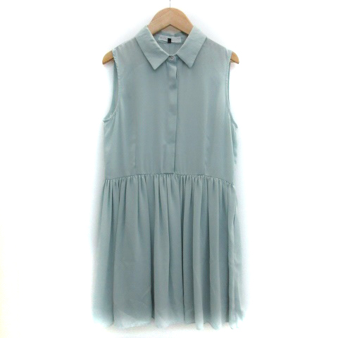 マーキュリーデュオ Mercuryduo ワンピース ブラウス ミニ丈 ノースリーブ F ミントグリーン 薄緑 Ym16 レディース 171 ベクトルパーク