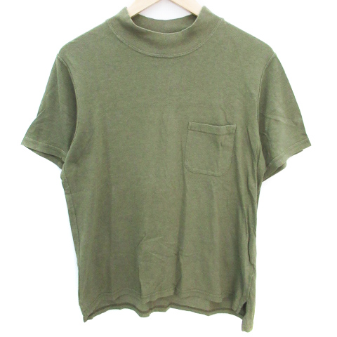 エンジニアードガーメンツ Engineered Garments Tシャツ カットソー 半袖 ハイネック 無地 M カーキ Ff12 メンズ 171 ベクトルパーク エンジニアードガーメンツ Engineered Garments Tシャツ カットソー 半袖 ハイネック 無地 M カーキ Ff12 メンズ 171 ベクトルパーク