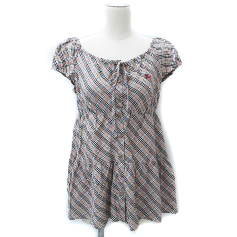 バーバリーブルーレーベル BURBERRY BLUE LABEL ブラウス カットソー  