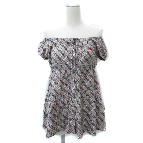 バーバリーブルーレーベル BURBERRY BLUE LABEL ブラウス カットソー  