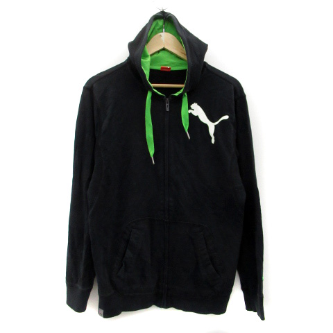 プーマ PUMA ジャケット パーカー ミドル丈 ジップアップ 薄手 ロゴ 0 