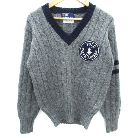 ポロ ラルフローレン POLO RALPH LAUREN ニット セーター 長袖 Vネック  