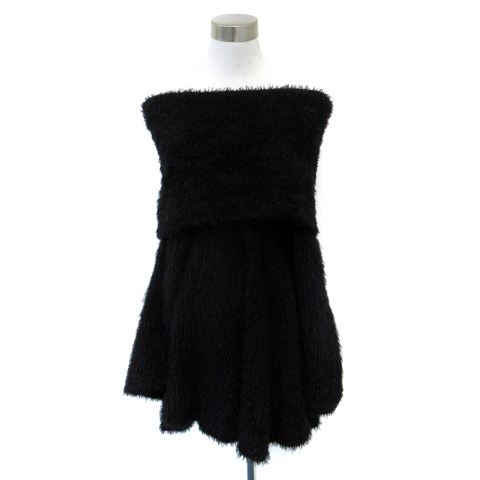 セシルマクビー Cecil Mcbee ワンピース オフショルダー 長袖 ワイドスリーブ ミニ丈 M 黒 ブラック Ho32 レディース 171 ベクトルパーク セシルマクビー Cecil Mcbee ワンピース オフショルダー 長袖 ワイドスリーブ ミニ丈 M 黒 ブラック Ho32 レディース 171 ベクトルパーク