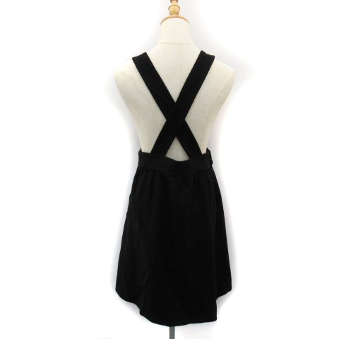 ジルバイジルスチュアート Jill By Jillstuart サロペット スカート フレア ひざ丈 無地 ウール 2 黒 ブラック Yk11 レディース 171 ベクトルパーク ジルバイジルスチュアート Jill By Jillstuart サロペット スカート フレア ひざ丈 無地 ウール 2 黒 ブラック Yk11 レディース 171 ベクトルパーク