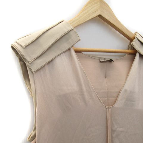 ボッテガヴェネタ BOTTEGA VENETA ワンピース ロング丈 ノースリーブ V