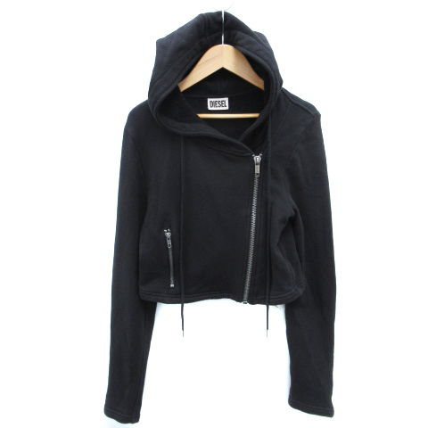 ディーゼル DIESEL ジャケット パーカー ショート丈 スタンドカラー 