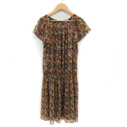 マッキントッシュフィロソフィー Mackintosh Philosophy ワンピース ミニ丈 半袖 ラウンドネック 花柄 38 マルチカラー マスタード Yk21 レディース 171 ベクトルパーク マッキントッシュフィロソフィー Mackintosh Philosophy ワンピース ミニ丈 半袖 ラウンドネック 花柄 38 マルチカラー マスタード Yk21 レディース 171 ベクトルパーク