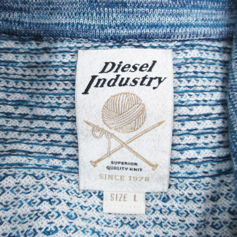 ディーゼル DIESEL シャツ ニット カットソー カジュアル 半袖 