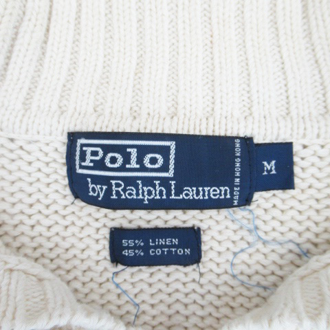 ラルフローレン RALPH ウール襟付きスキッパーニット 肉厚