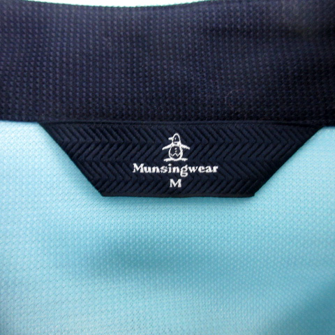 Munsingwear - [Munsingwear] ゴルフウェア 長袖ポロシャツ ネイビー LL Penguin by Munsingwear 公式 ペンギン バイ マンシングウェア