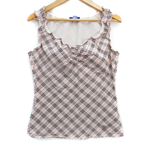 バーバリーブルーレーベル BURBERRY BLUE LABEL カットソー ブラウス 