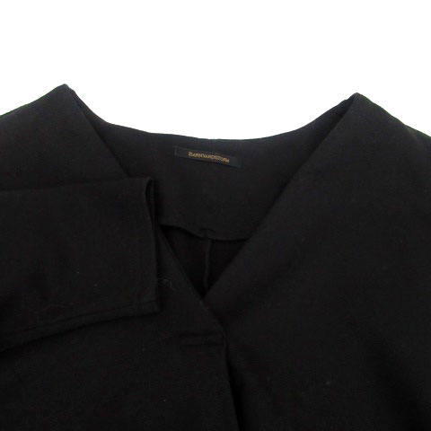 バンヤードストーム Barnyardstorm ワンピース Vネック 七分袖 ミモレ丈 F 黒 ブラック Ho4 レディース 171 ベクトルパーク