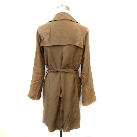 ブロードゥリー コー ナノユニバース トレンチコート スプリング 36 ベージュ