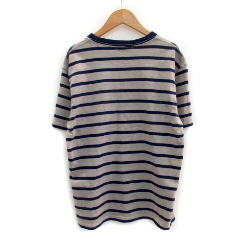 ユナイテッドアローズ United Arrows シャトルノーツ Tシャツ カットソー 半袖 クルーネック ボーダー柄 M グレー Ms9 メンズ 171 ベクトルパーク ユナイテッドアローズ United Arrows シャトルノーツ Tシャツ カットソー 半袖 クルーネック ボーダー柄 M グレー Ms9 メンズ 171 ベクトルパーク