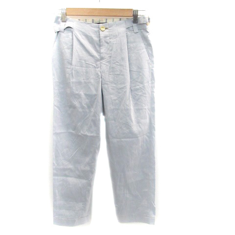 ロペ Rope テーパードパンツ アンクル丈 7 水色 ライトブルー Ho9 レディース 171 ベクトルパーク