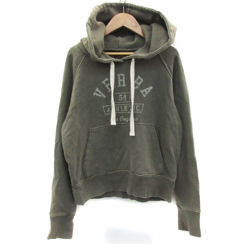 アングリッド Ungrid パーカー プルオーバー 長袖 プリント F カーキ Ym19 レディース 171 ベクトルパーク