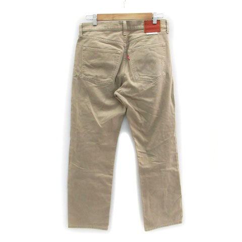 リーバイス Levi S 502 チノパン ワークパンツ ストレート アンクル丈 33 ベージュ Ms43 メンズ 171 ベクトルパーク