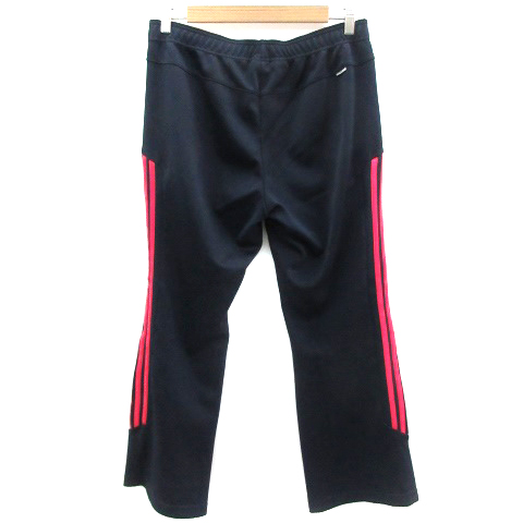 アディダス Adidas ジャージ ストレートパンツ アンクル丈 スリーライン 大きいサイズ Ot ネイビー 紺 Ym5 レディース 171 ベクトルパーク