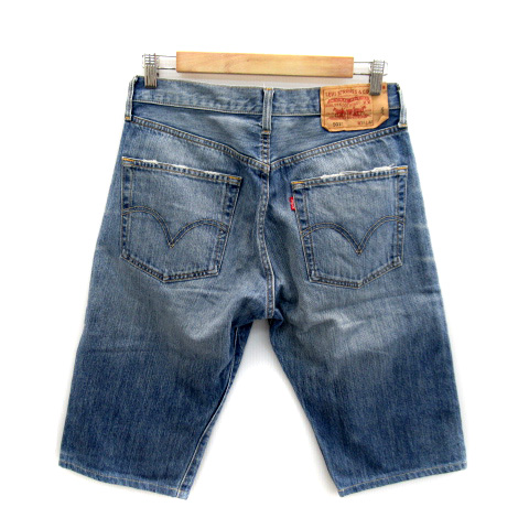 リーバイス Levi S 501 デニムパンツ ジーンズ ショートパンツ ハーフパンツ 短パン ボタンフライ 31 ライトブルー Sy2 メンズ 171 ベクトルパーク