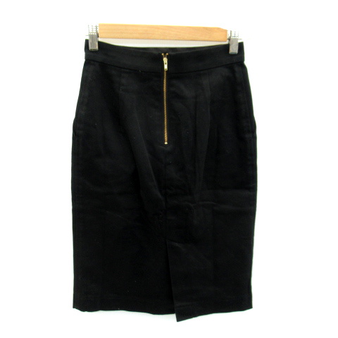 allureville アルアバイル 黒 タイトスカート ストラップ付き