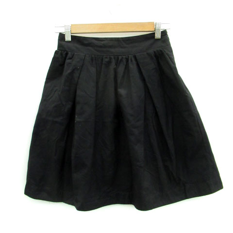 バーニーズニューヨーク BARNEYS NEW YORK ギャザースカート フレア  