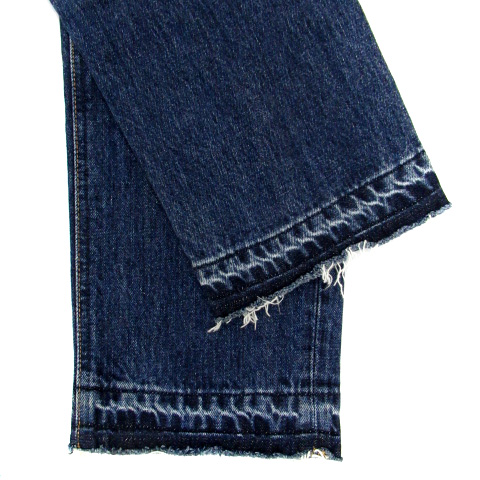 リー Lee Fordmills デニムパンツ ジーンズ ボーイフレンド アンクル丈 カットオフ ウォッシュ加工 Xxs インディゴ Sm36 レディース 171 ベクトルパーク