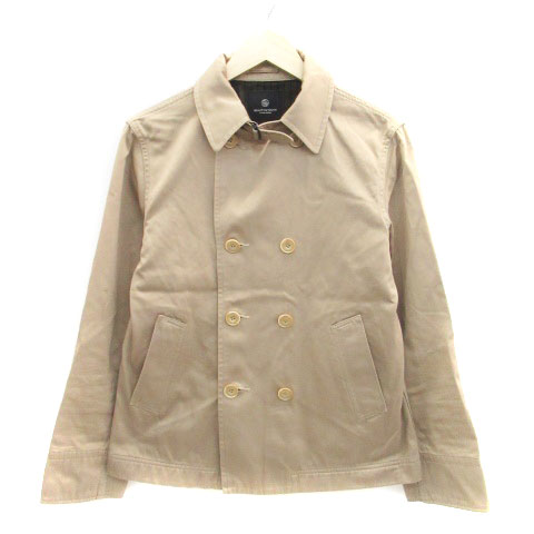 B&Y ユナイテッドアローズ BEAUTY&YOUTH ビューティー&ユース トレンチコート スプリングコート ショート丈 L ベージュ /HO1 メンズ 即納分 ユナイテッドアローズ・メンズ トレンチコート ベージュ ステンカラーコート