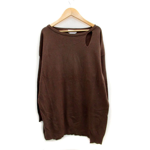 チャオパニック ティピー カットソー 長袖 ラウンドネック 無地