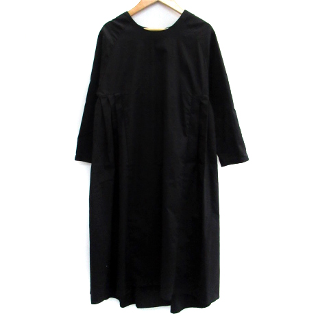 レイビームス Ray Beams ワンピース ロング丈 長袖 ラウンド  