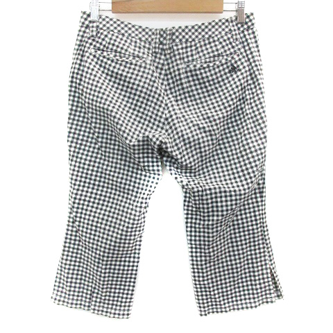アディダス adidas ゴルフウェア クロップドパンツ 七分丈 ギンガム