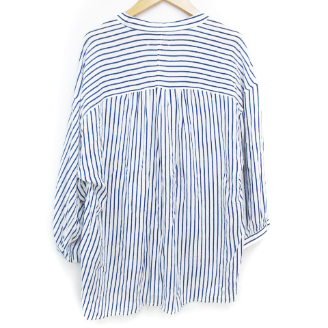 グローバルワーク GLOBAL WORK シャツ ブラウス 長袖 スリット