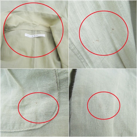 新品未使用KBF ライトグリーン テーラードジャケット KBF ジャケット テーラードジャケット オーバーテーラード