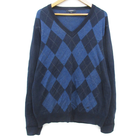 バーバリー ロンドン BURBERRY LONDON ニット セーター 長袖 Vネック  