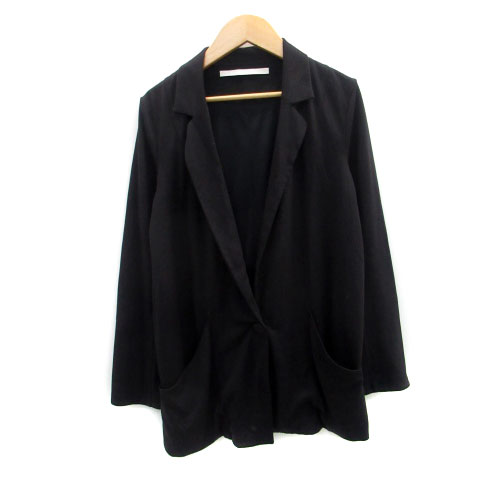 ブラック バイ マウジー BLACK by moussy テーラードジャケット ミドル 