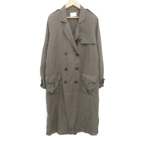 egoist トレンチコート EGOIST トレンチコート コート ナイロンロング